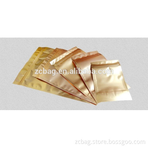 stand up food pouch with zipper / al foil zipper pouch Aluminum Foil Retort Pouch Bag With Zipper